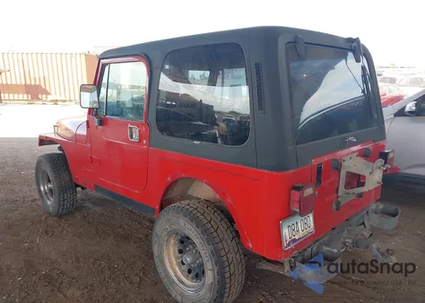1987 Jeep Wrangler Sport z USA, uszkodzony, nr VIN 2BCCL813XHB504854
